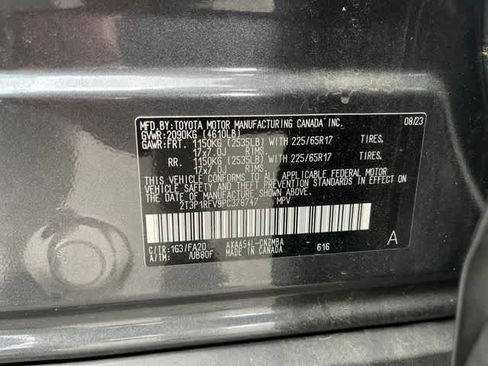 Used 2023 Toyota RAV4 XLE w/ Convenience Package AWD/4WD image 9