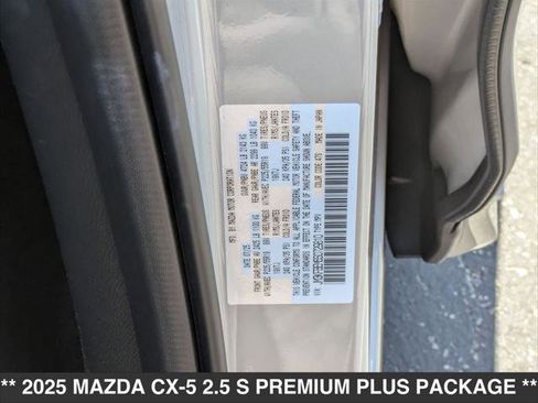New 2025 MAZDA CX-5 AWD 2.5 S w/ Premium Plus Pkg image 15