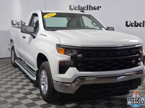 Certified 2025 Chevrolet Silverado 1500 W/T RWD image 1