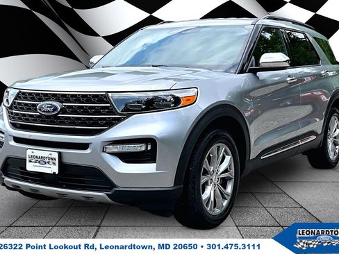 Certified 2020 Ford Explorer XLT w/ Equipment Group 202A AWD/4WD image 1