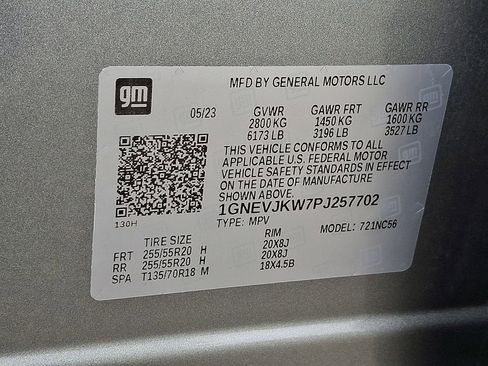 Certified 2023 Chevrolet Traverse RS w/ LPO, Floor Liner Package AWD/4WD image 29
