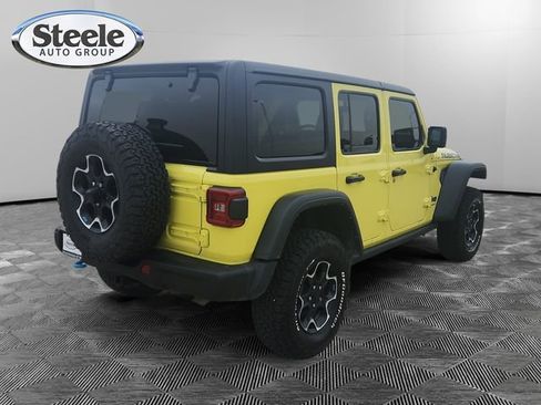 Used 2023 Jeep Wrangler Unlimited Rubicon 4xe w/ Steel Bumper Group image 5