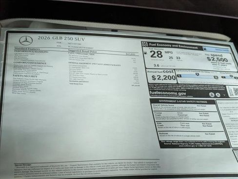 New 2026 Mercedes-Benz GLB 250 image 18