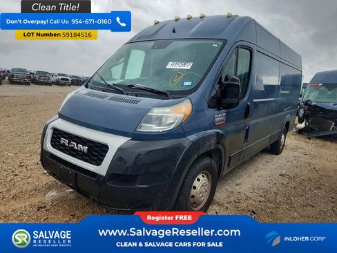 Used 2021 RAM ProMaster 3500 FWD image 1