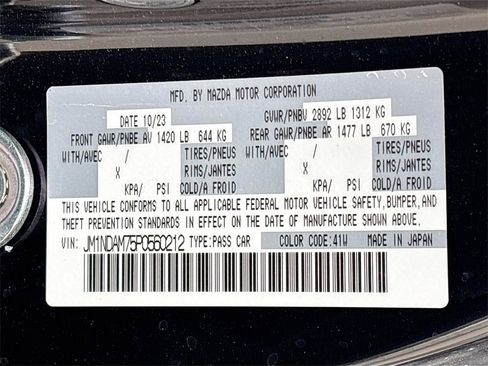 Used 2023 MAZDA MX-5 Miata Grand Touring image 29