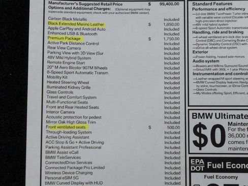 Used 2024 BMW 740i xDrive image 55