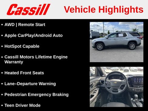 Used 2023 Chevrolet Traverse LT AWD/4WD image 7