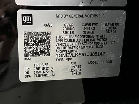 New 2026 Chevrolet Traverse RS w/ LPO, Floor Liner Package AWD/4WD image 32