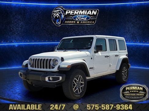 Used 2025 Jeep Wrangler Unlimited Sahara AWD/4WD image 1