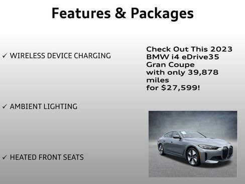 Used 2023 BMW i4 eDrive35 image 8