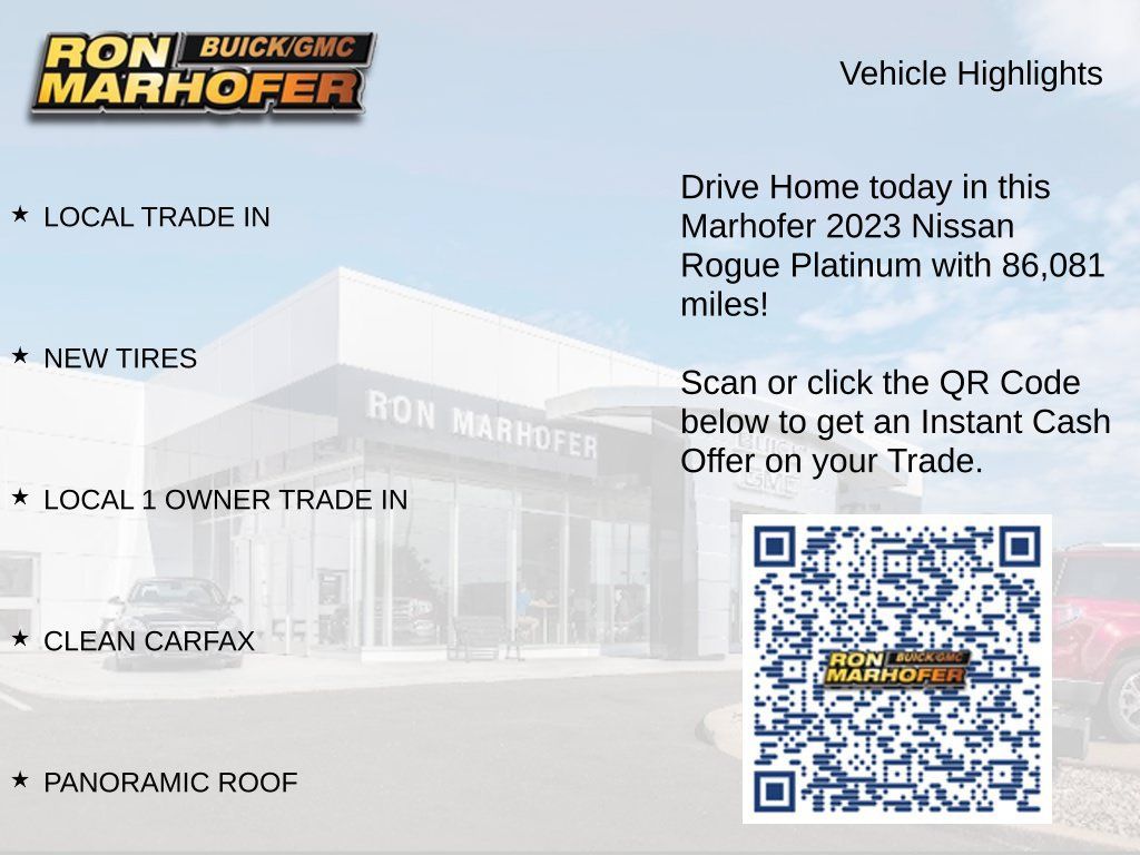 Used 2023 Nissan Rogue Platinum w/ Platinum Premium Package AWD/4WD image 15