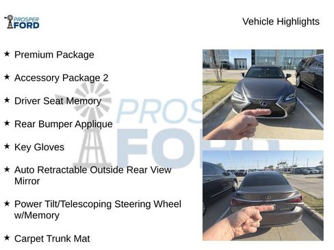 Used 2020 Lexus ES 300h w/ Premium Package FWD image 5
