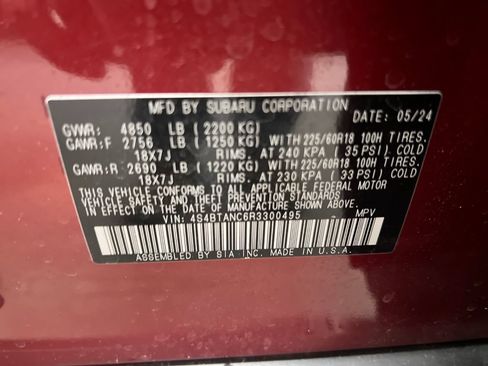 Used 2024 Subaru Outback Limited AWD/4WD image 31