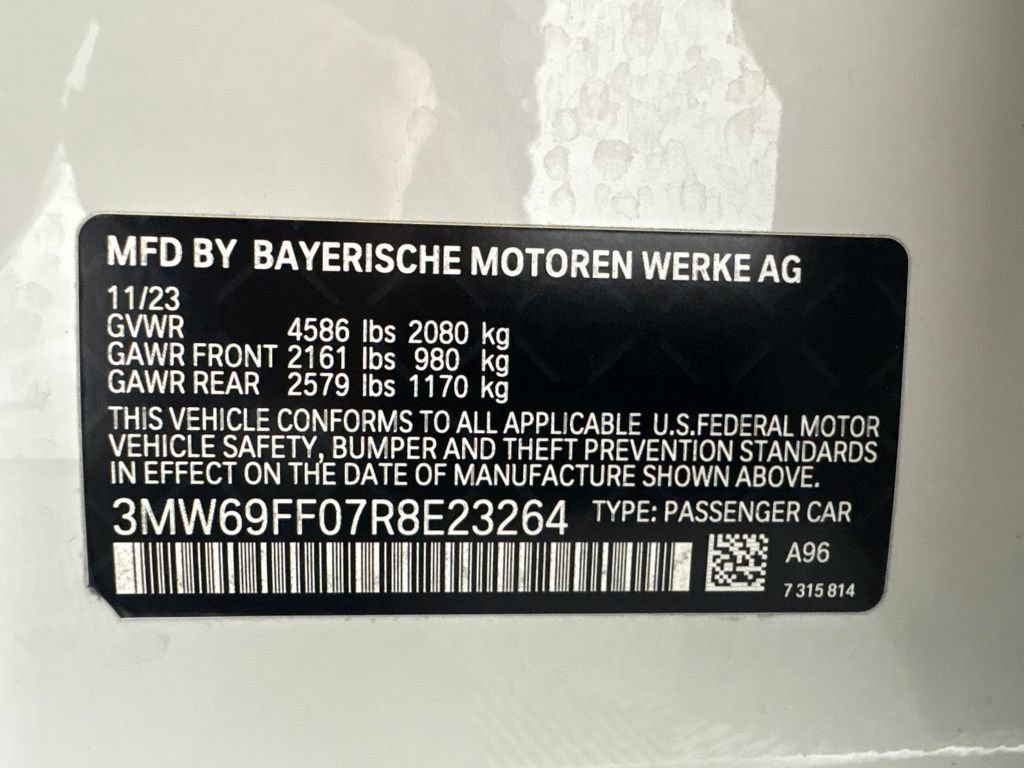 Certified 2024 BMW 330i Sedan w/ Premium Package RWD image 32