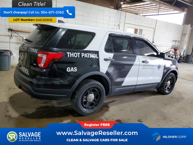 Used 2018 Ford Explorer 4WD Police Interceptor image 4
