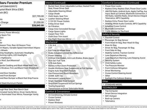 Used 2021 Subaru Forester Premium image 33