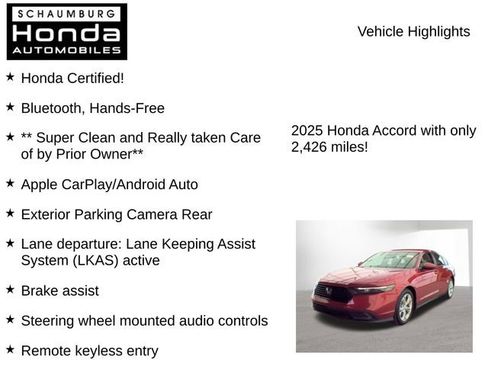 Used 2025 Honda Accord LX image 10