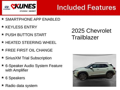 Used 2025 Chevrolet TrailBlazer ACTIV w/ Driver Confidence Package