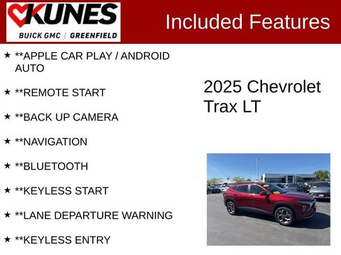 Used 2025 Chevrolet Trax LT FWD image 2