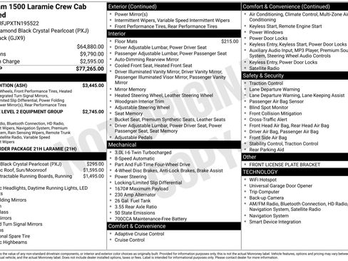 Used 2026 RAM 1500 Laramie w/ Night Edition AWD/4WD image 9