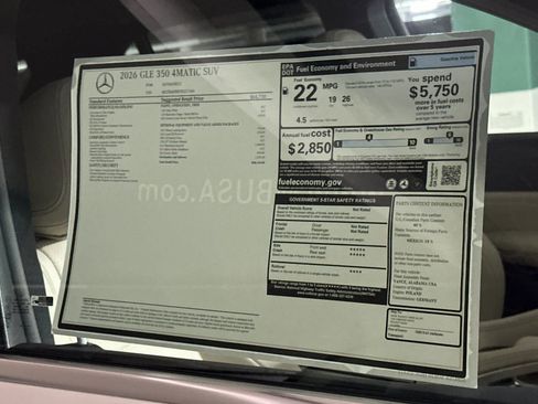 New 2026 Mercedes-Benz GLE 350 4MATIC image 30