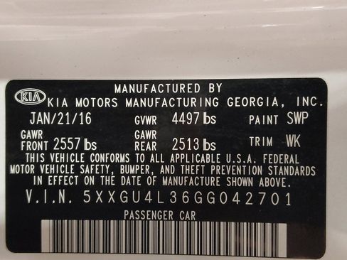 Used 2016 Kia Optima EX FWD image 33