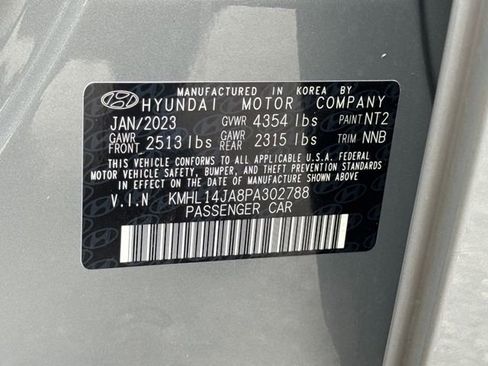 Used 2023 Hyundai Sonata SEL w/ Convenience Package FWD image 11