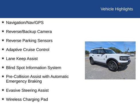 Certified 2022 Ford Bronco Sport Big Bend w/ Convenience Package AWD/4WD image 32