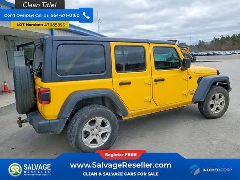Used 2018 Jeep Wrangler Unlimited Sport S AWD/4WD image 4