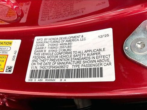 New 2025 Honda Accord EX-L image 20