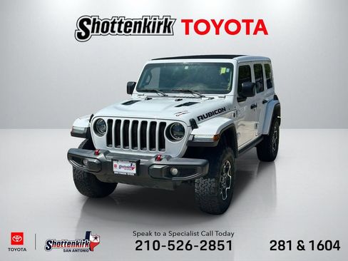 Used 2023 Jeep Wrangler Unlimited Rubicon w/ LED Lighting Group AWD/4WD image 1