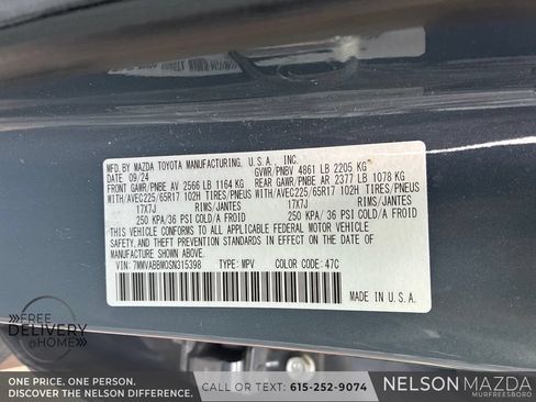 Certified 2025 MAZDA CX-50 AWD 2.5 S w/ Weather Package image 31