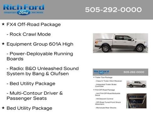Certified 2023 Ford F150 King Ranch w/ Equipment Group 601A High AWD/4WD image 24