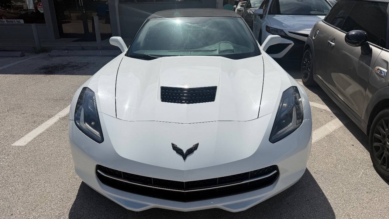 Used 2014 Chevrolet Corvette Stingray Convertible w/ 2LT Preferred Equipment Group RWD image 1