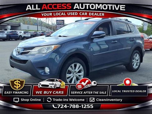 Used 2014 Toyota RAV4 Limited w/ Technology Package AWD/4WD image 4