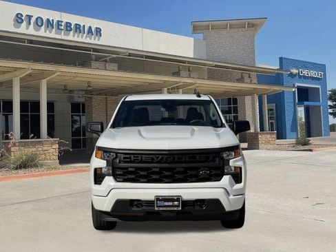 Used 2024 Chevrolet Silverado 1500 Custom w/ LPO, Dark Essentials Package RWD image 8