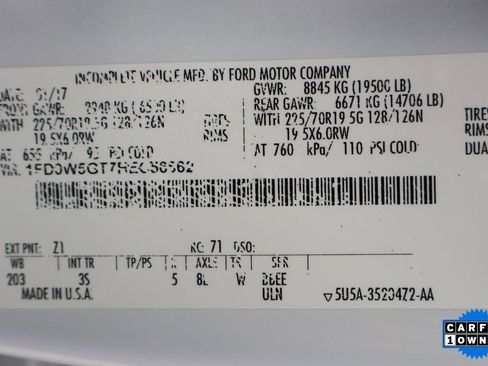 Used 2017 Ford F550 2WD Crew Cab Super Duty image 51