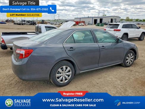 Used 2012 Toyota Camry LE FWD image 4
