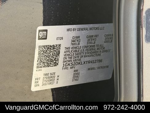 New 2026 GMC Yukon Denali w/ Denali Reserve Package AWD/4WD image 27