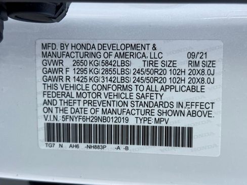 Used 2022 Honda Pilot Special Edition image 30