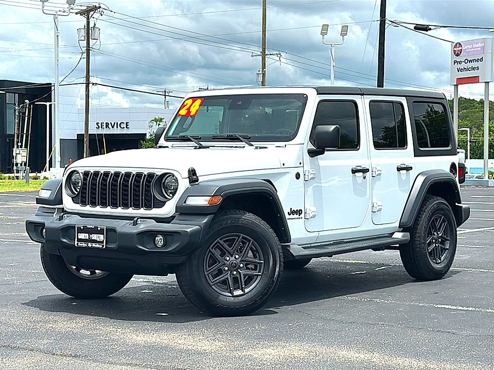 Used 2024 Jeep Wrangler Unlimited Sport AWD/4WD image 2