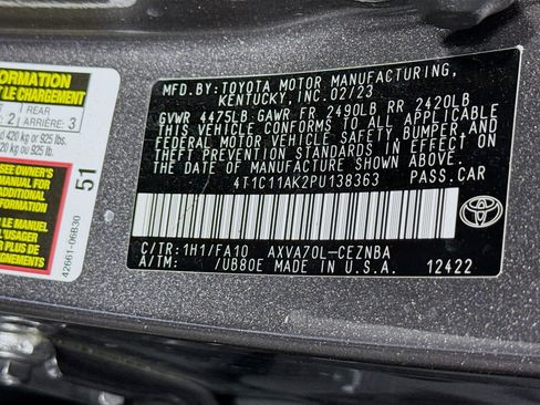 Used 2023 Toyota Camry LE image 39