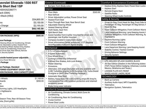 Used 2025 Chevrolet Silverado 1500 RST w/ Protection Package AWD/4WD image 35