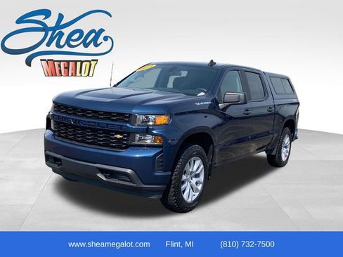 Used 2021 Chevrolet Silverado 1500 Custom AWD/4WD image 1