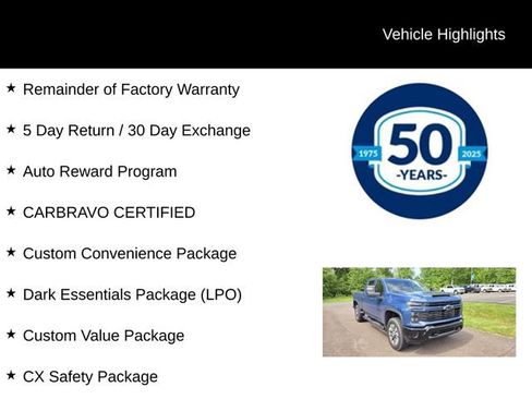 Used 2024 Chevrolet Silverado 2500 Custom w/ Custom Value Package AWD/4WD image 5