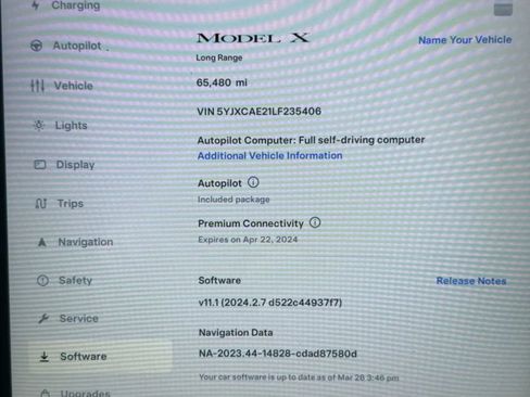 Used 2020 Tesla Model X Long Range AWD/4WD image 21