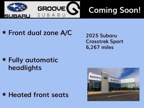Used 2025 Subaru Crosstrek 2.5i Sport AWD/4WD image 2