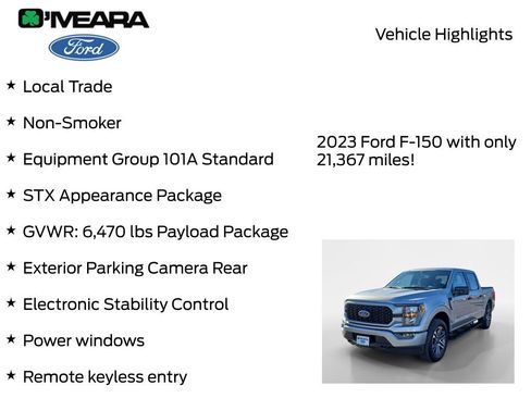 Used 2023 Ford F150 XL w/ STX Appearance Package image 8