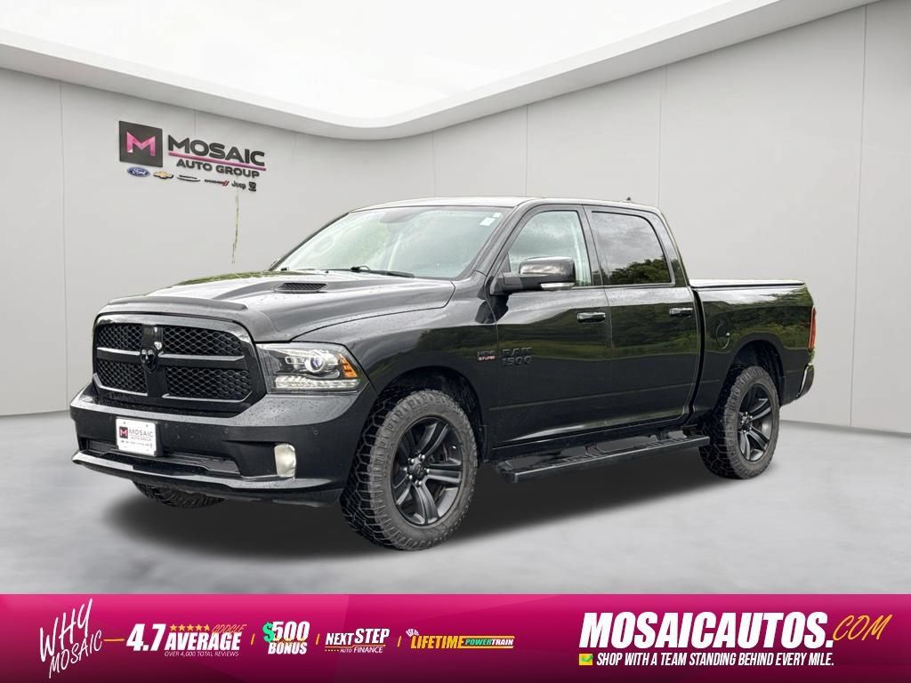 Used 2018 RAM 1500 Sport w/ Quick Order Package 26Q Night AWD/4WD image 3