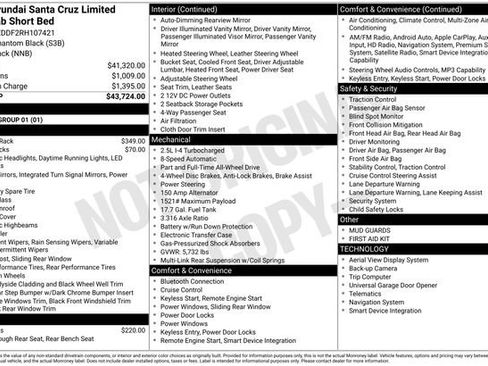 Certified 2024 Hyundai Santa Cruz Limited image 10